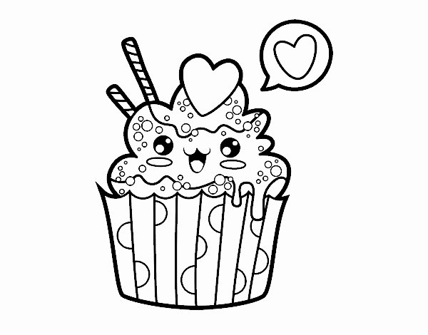 Cupcake kawaii