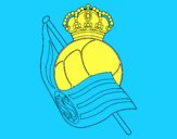 Escudo de la Real Sociedad de Fútbol