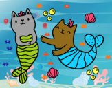 Gatos sirena