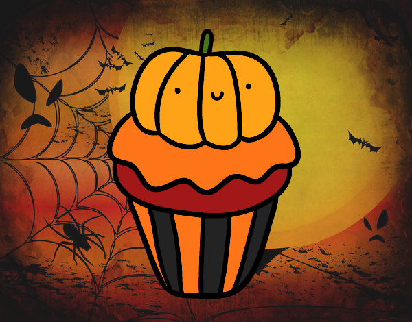 Halloween cupcake