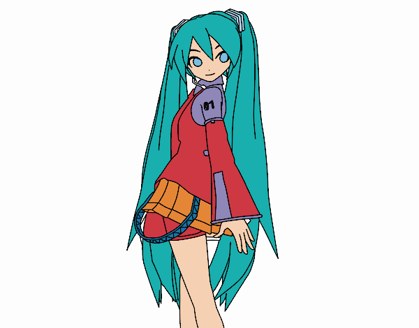 Hatsune Miku vocaloid