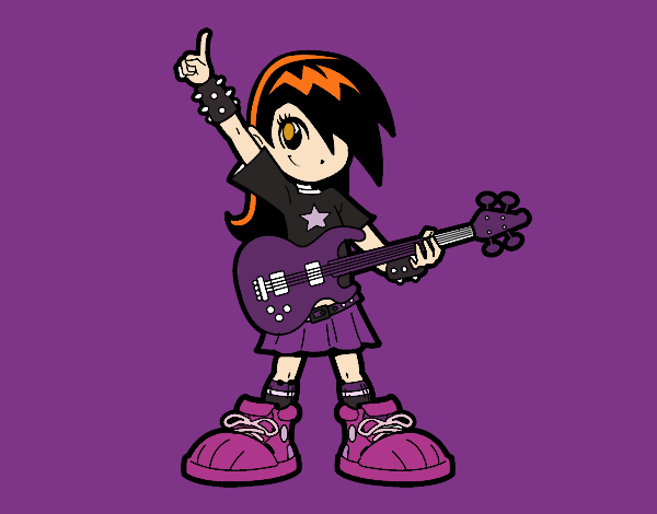 Niña rockera