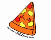 You have a pizza my heart