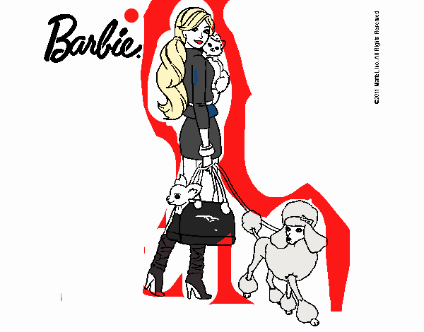 Barbie elegante