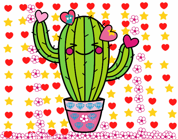 Cactus corazón