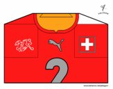 Camiseta del mundial de fútbol 2014 de Suiza