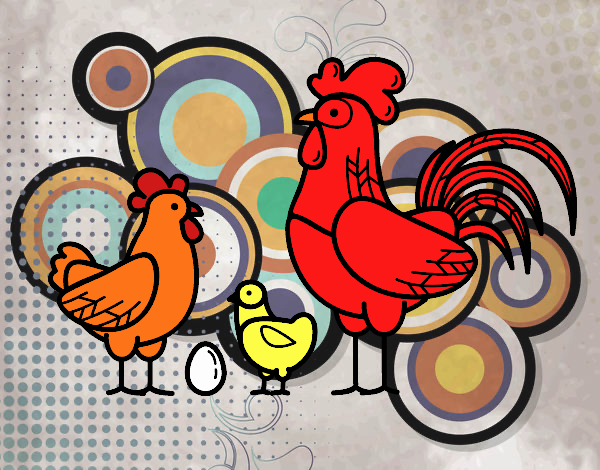 Familia gallina