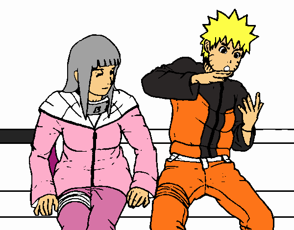 Hinata y Naruto