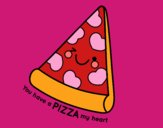 You have a pizza my heart