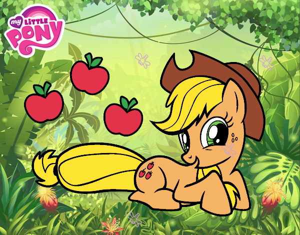 Applejack y sus manzanas