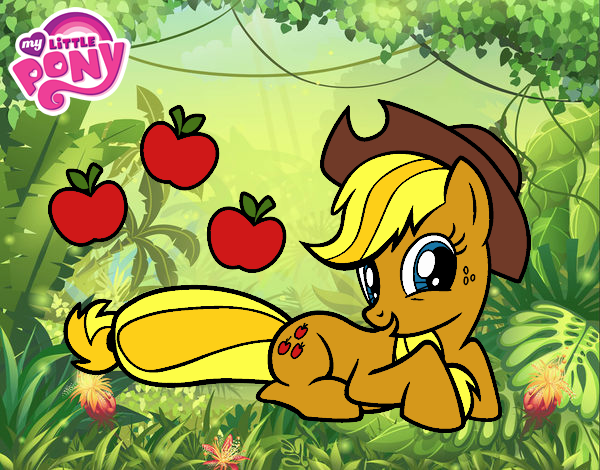 Applejack y sus manzanas