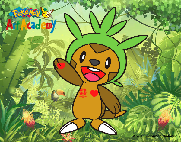 Chespin saludando