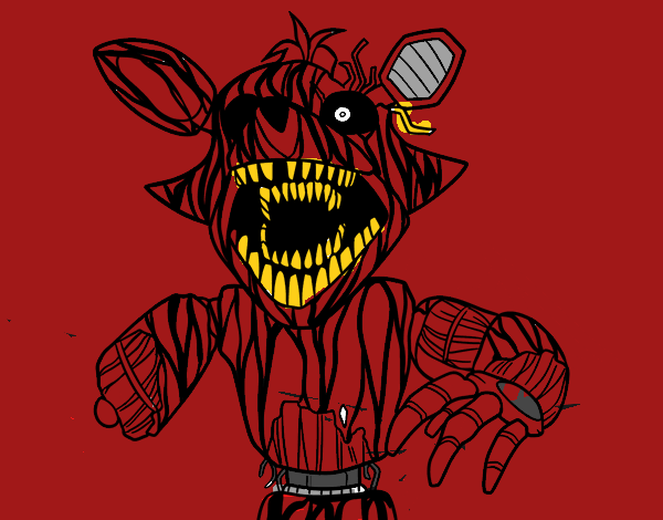 Foxy terrorífico de Five Nights at Freddy's