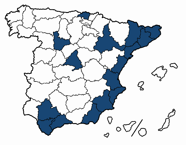 Las provincias de España