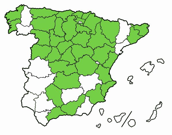 Las provincias de España