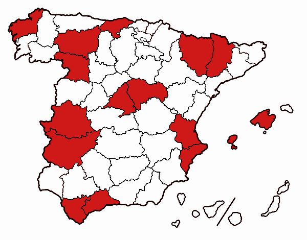 Las provincias de España