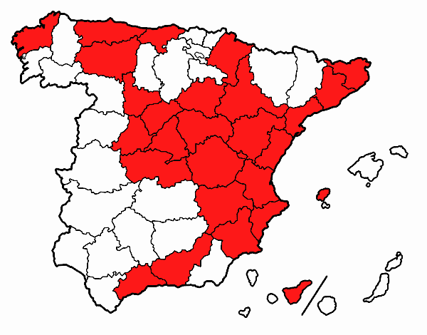 Las provincias de España