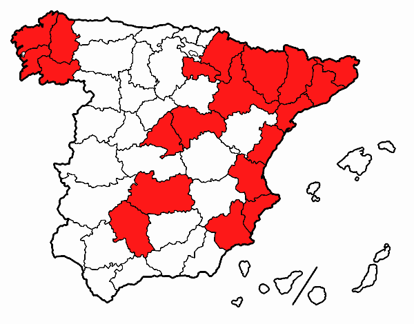 Las provincias de España