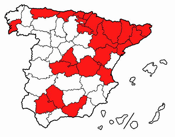 Las provincias de España