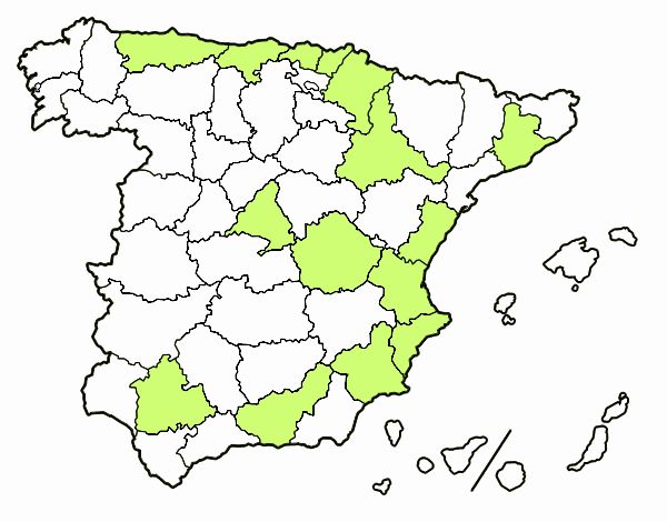 Las provincias de España