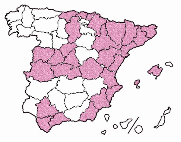 Las provincias de España