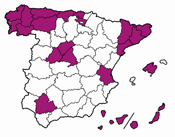 Las provincias de España