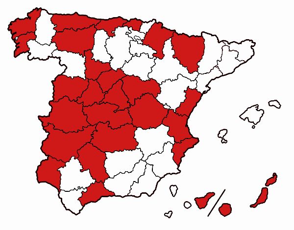 Las provincias de España