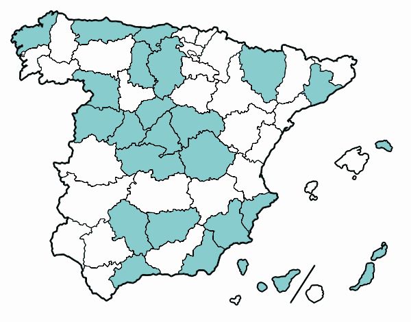 Las provincias de España