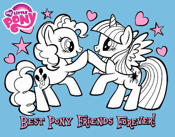 Mejores Pony Amigas para siempre