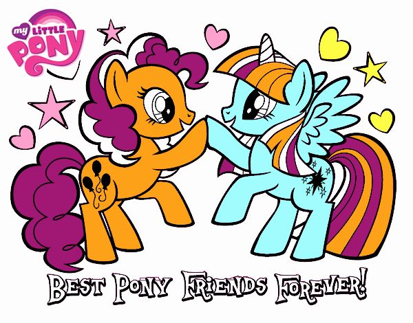 Mejores Pony Amigas para siempre