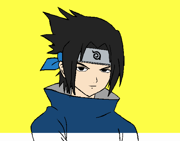 Sasuke enfadado