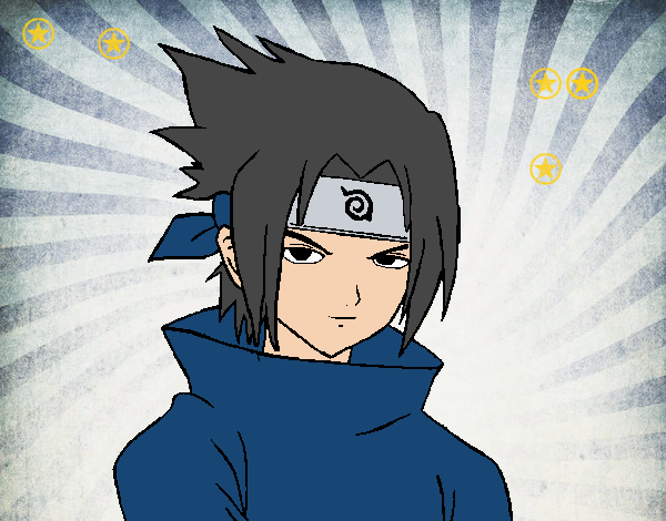 Sasuke enfadado