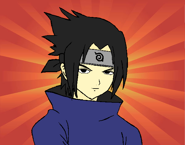 Sasuke enfadado