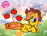 Applejack y sus manzanas