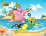 Bob Esponja - Sr Súper Dúper y burbuja invencible