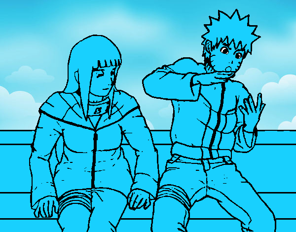 Hinata y Naruto