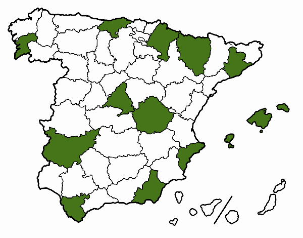 Las provincias de España