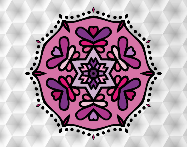 Mandala simétrica