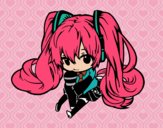 Miku Chibi vocaloid