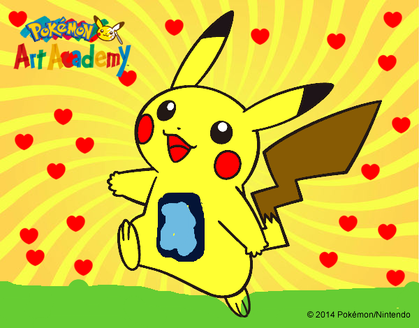 Pikachu en Pokémon Art Academy