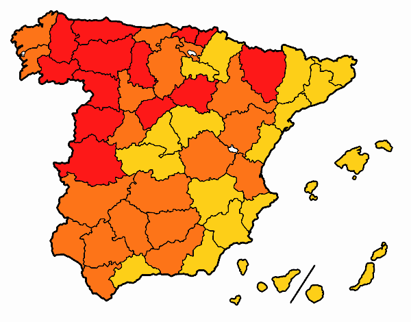 Las provincias de España