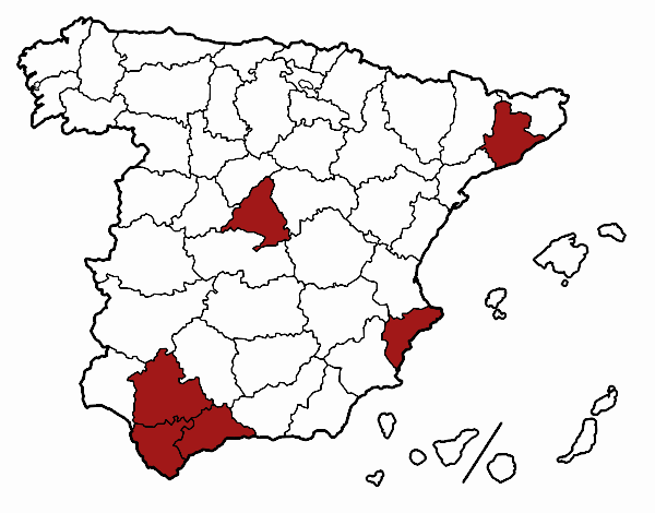 Las provincias de España