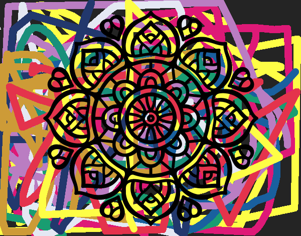 Dibujo de Mandala 33 para Colorear - Dibujos.net