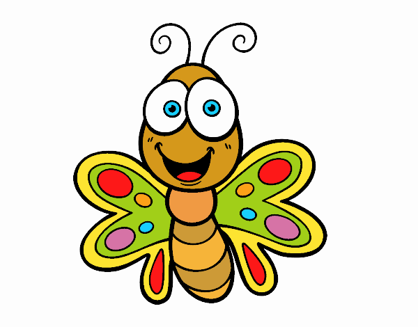 Mariposa sonriente