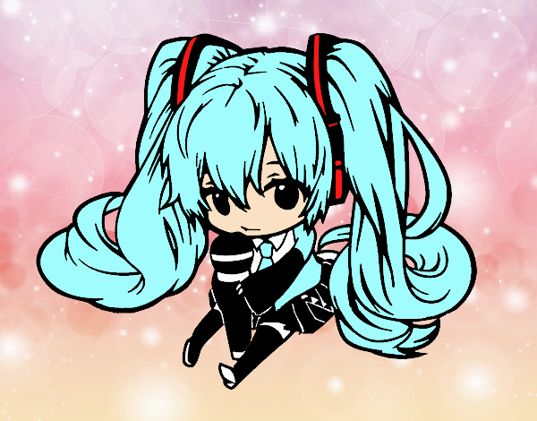 Miku Chibi vocaloid