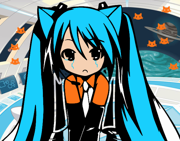 Miku triste