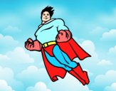 Superman volando