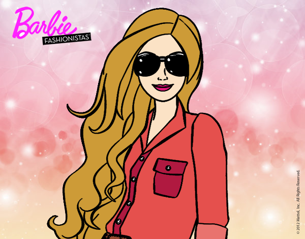 Barbie con gafas de sol