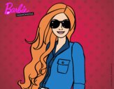 Barbie con gafas de sol