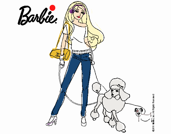 Barbie con look moderno